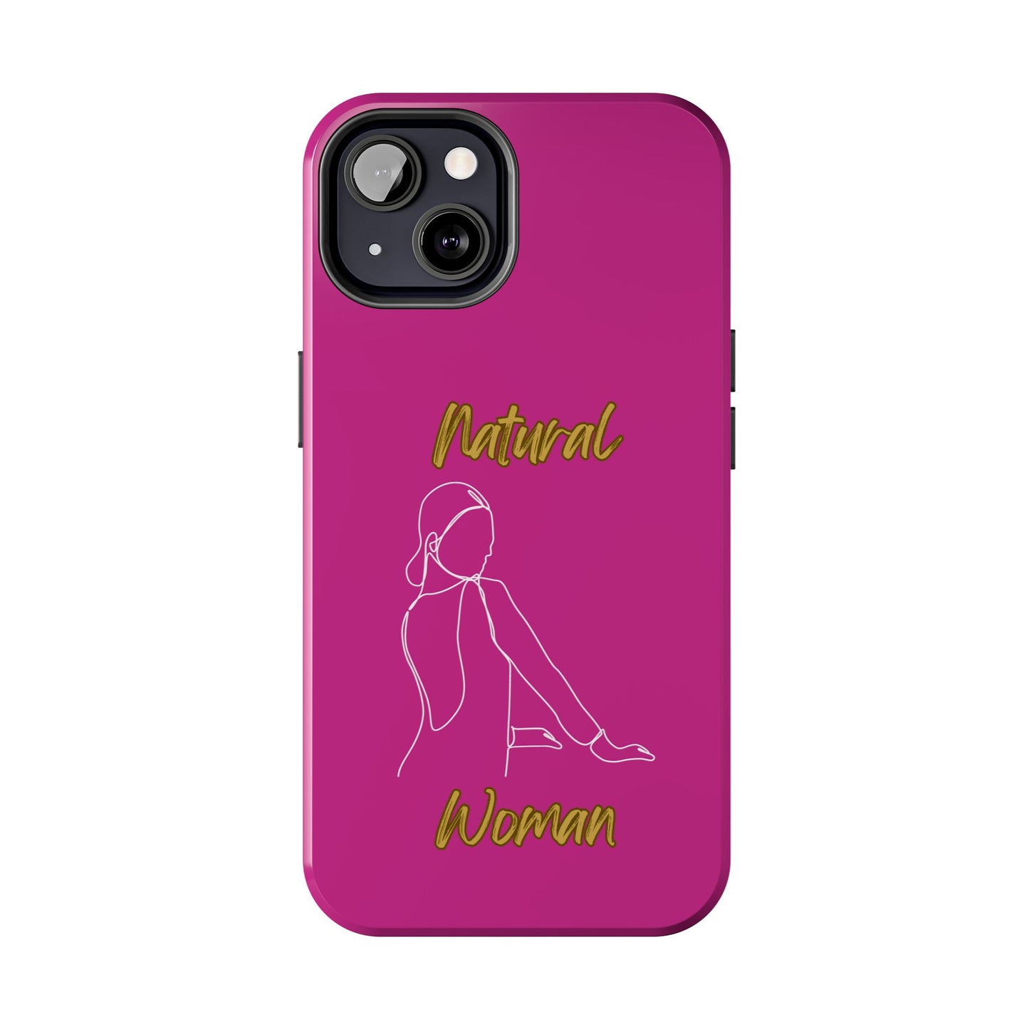Natural Woman Hands Free (WL)Tough Phone Cases PINK