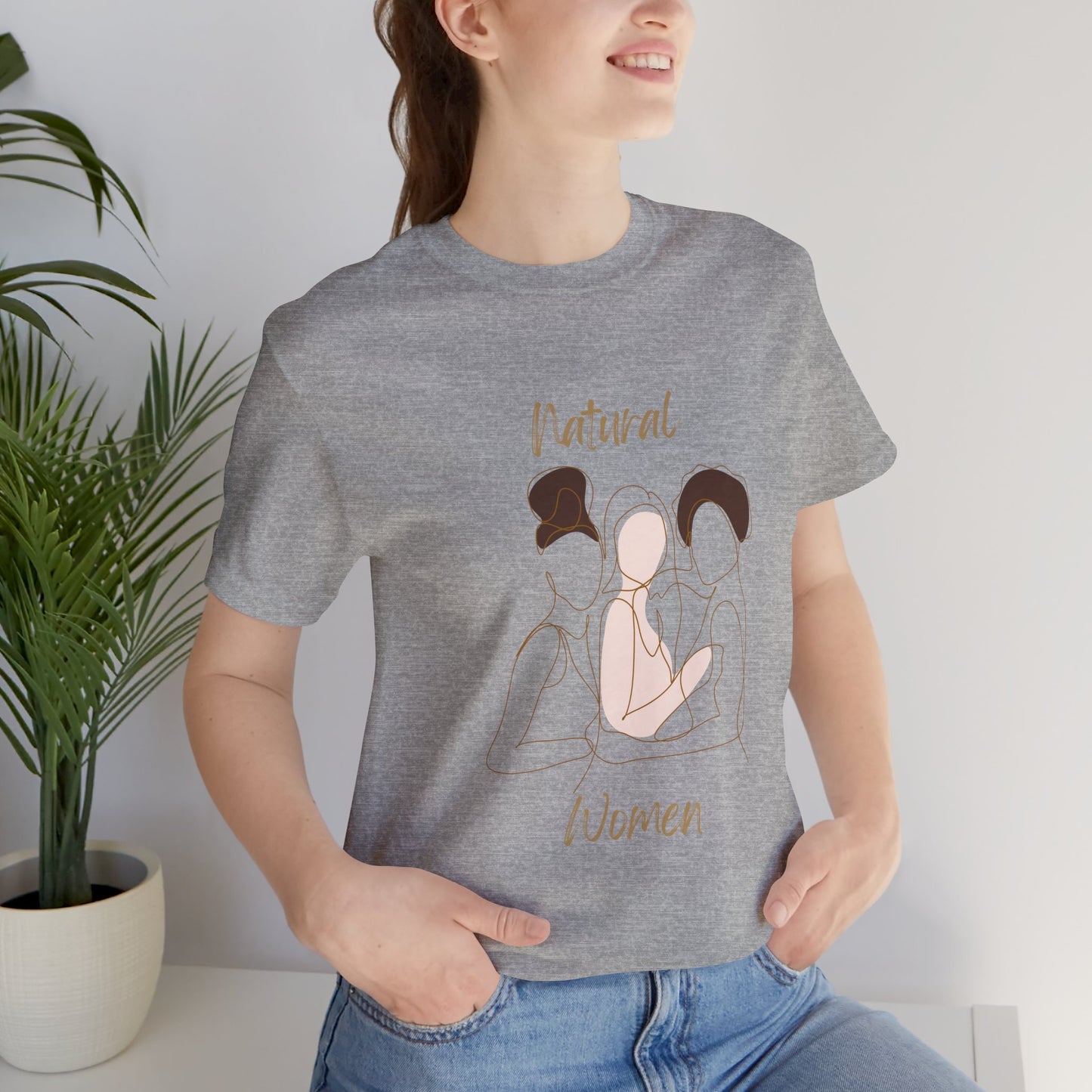 Natural Woman Friends Short Sleeve T-Shirt