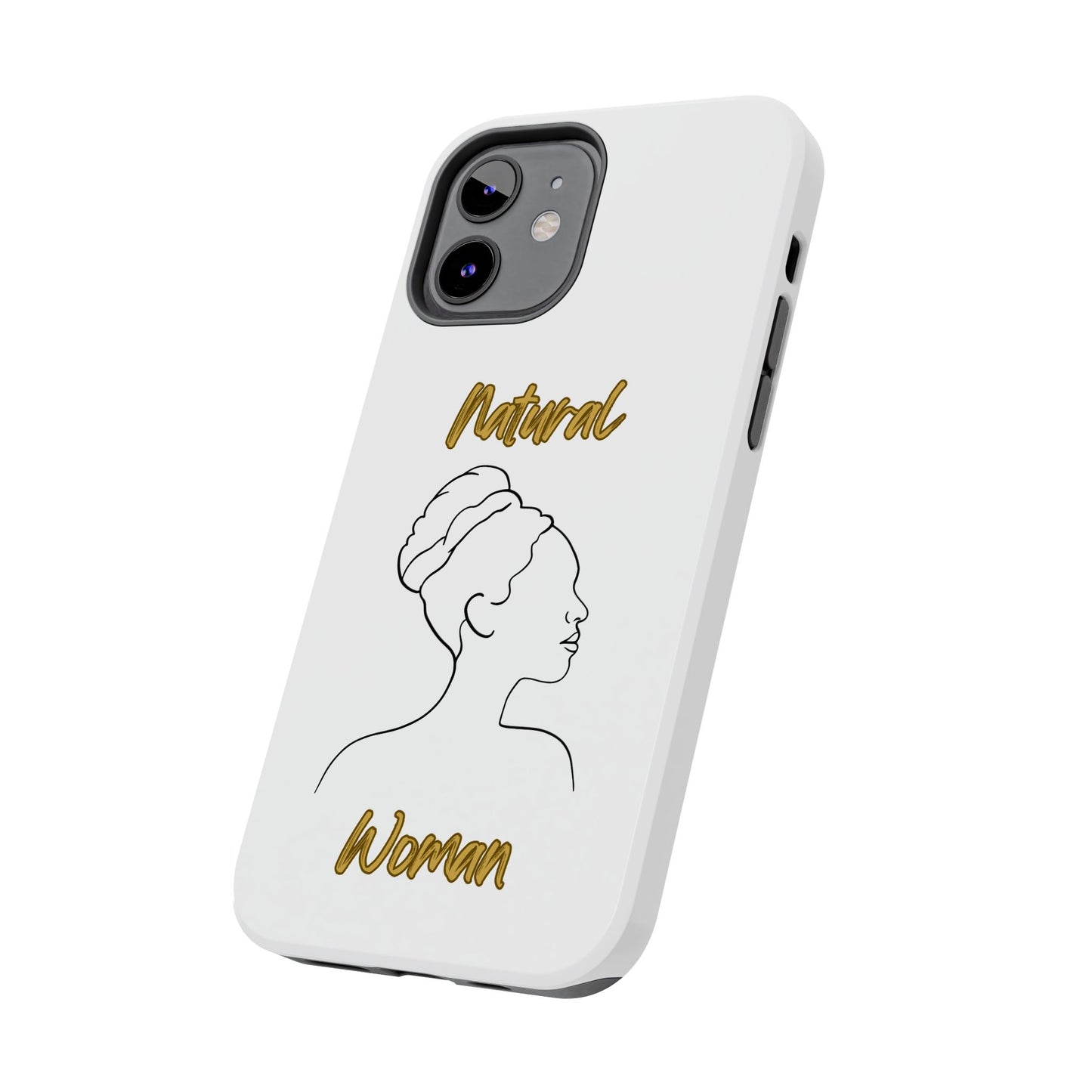Natural Woman Mixed (BL)Tough Phone Cases WHITE