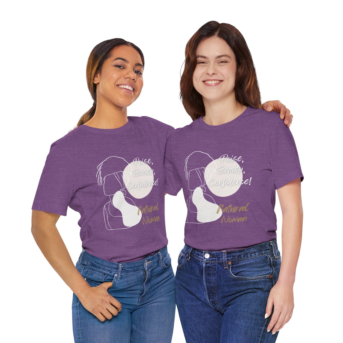 Natural Woman Puff (WL) Short Sleeve T-Shirt