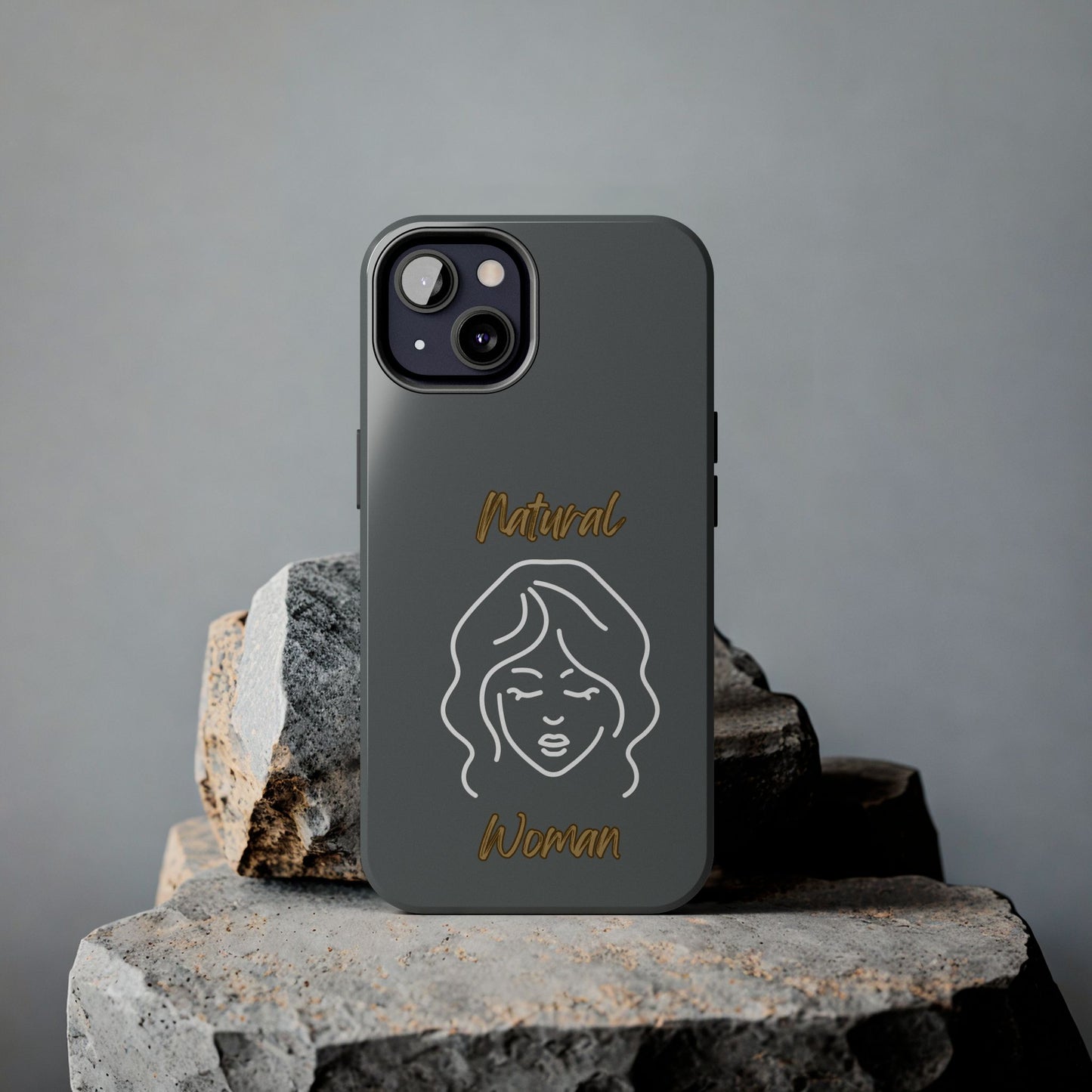 Natural Woman Modest (WL)Tough Phone Cases DARK GREY