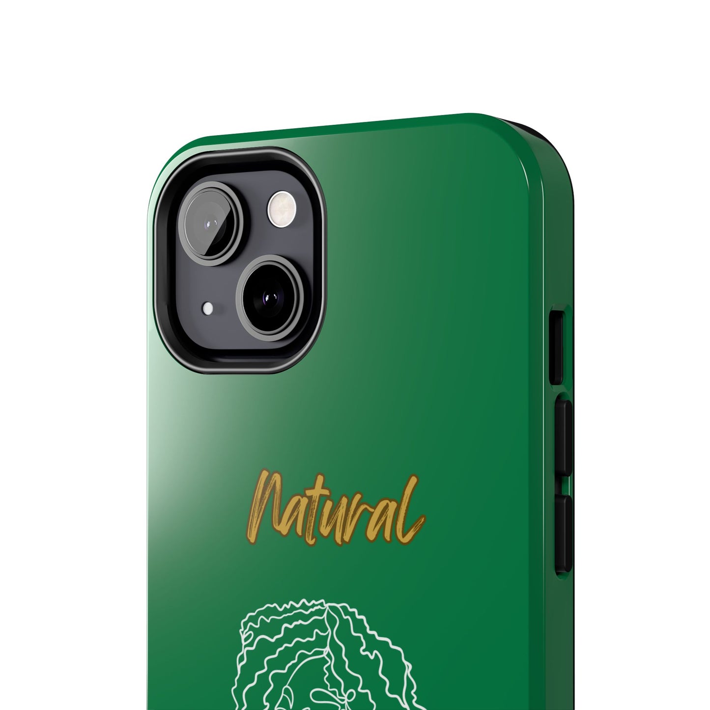 Natural Woman Naturally Me (WL)Tough Phone Cases DARK GREEN