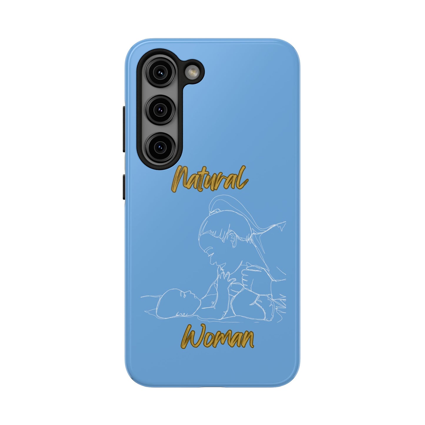 Natural Woman New Life (WL)Tough Phone Cases LIGHT BLUE