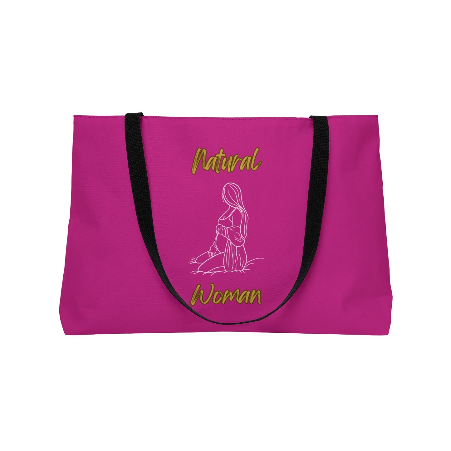 Natural Woman Expecting (WL) Weekender Tote Bag PINK