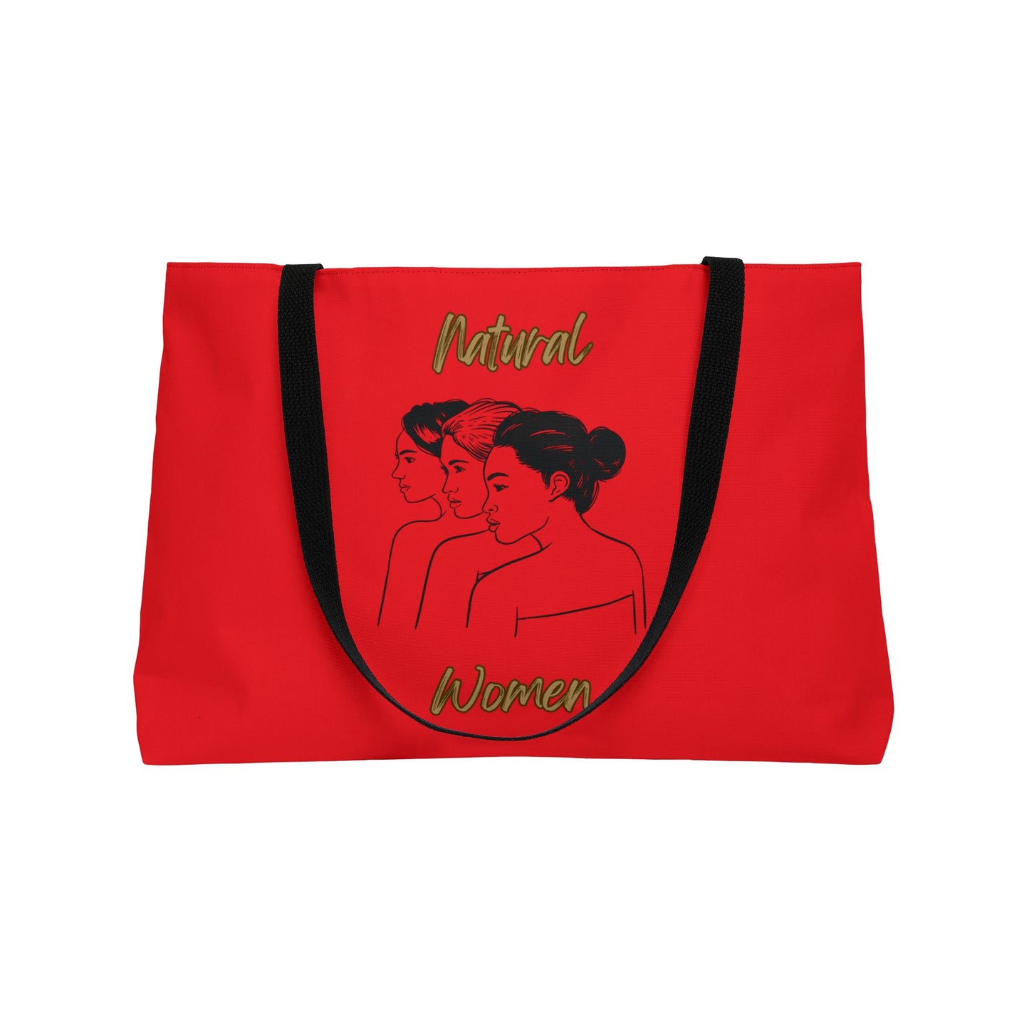 Natural Women United Friends (BL) Weekender Tote Bag RED