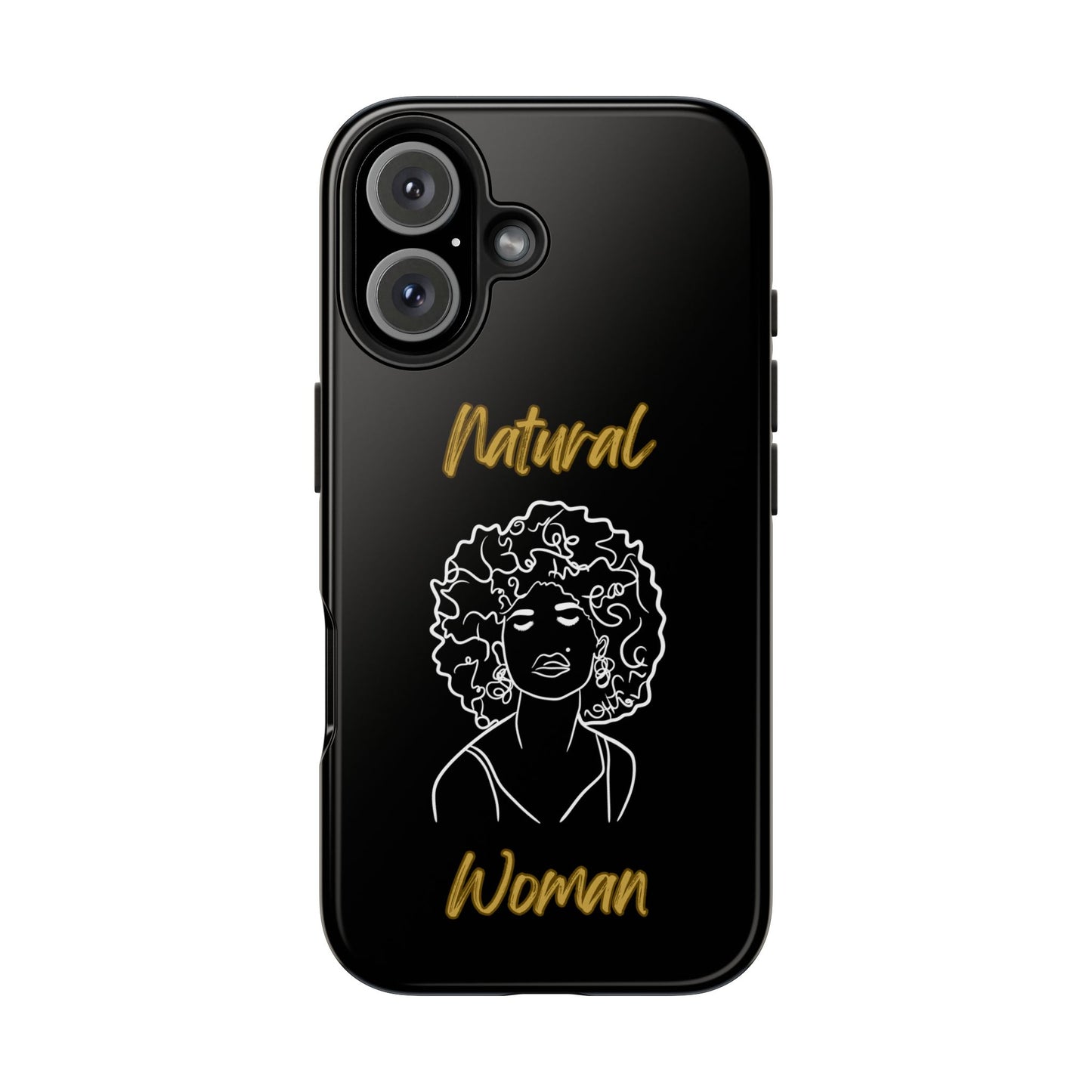 Natural Woman All About Me (WL)Tough Phone Cases BLACK
