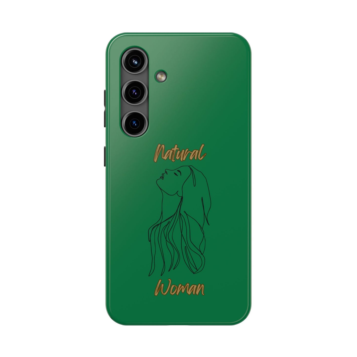 Natural Woman Appreciation (BL) Tough Phone Cases DARK GREEN