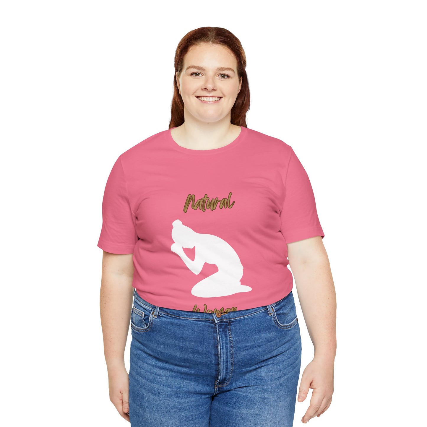 Natural Woman Pray  (WL) Short Sleeve T-Shirt