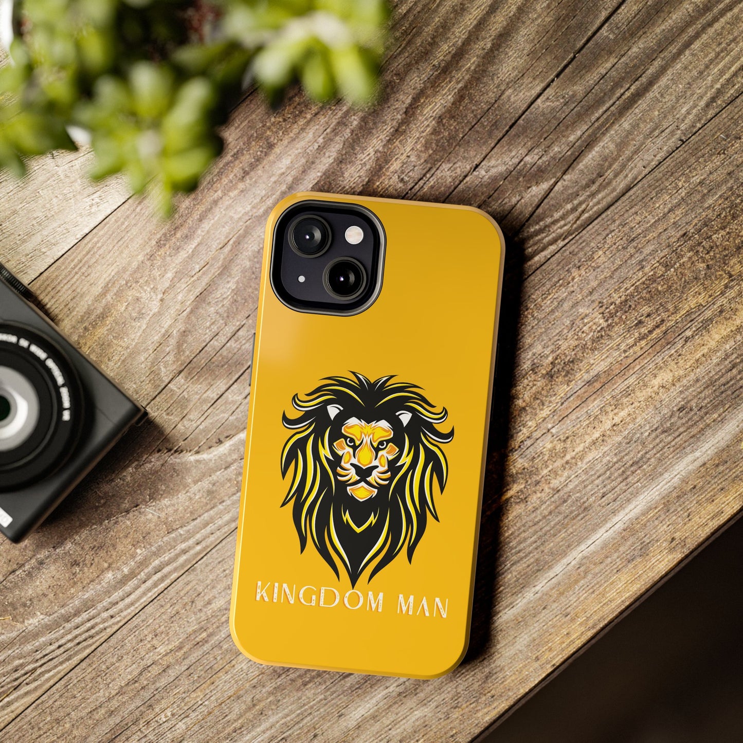 Kingdom Man (White-Gold Label) Tough Phone Case YELLOW