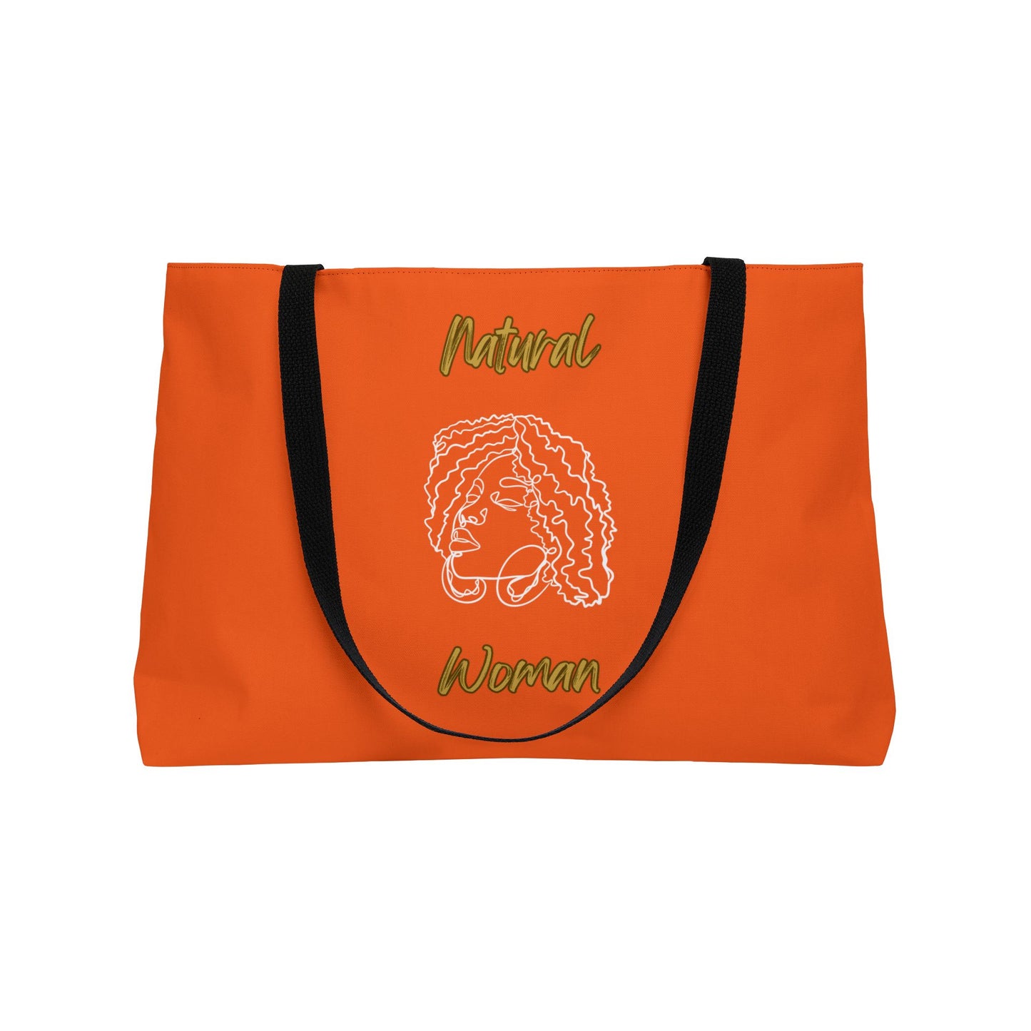 Natural Woman Naturally Me (WL) Weekender Tote Bag ORANGE