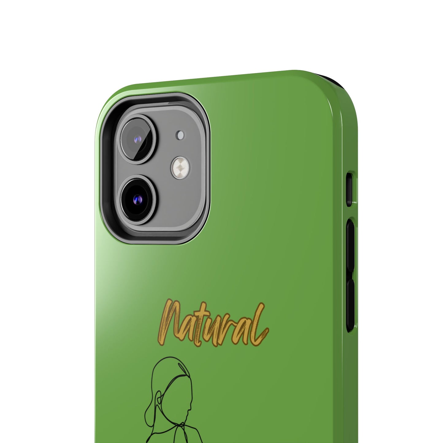 Natural Woman Hands Free (BL)Tough Phone Cases GREEN