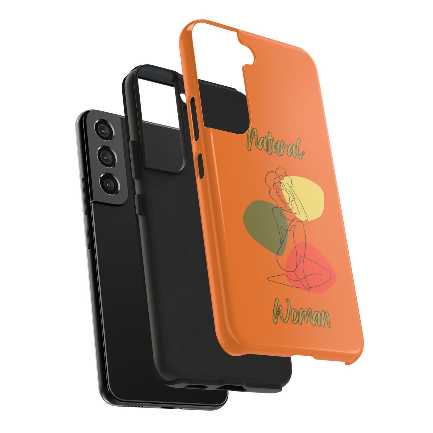 Natural Woman Colorful Pose (BL)Tough Phone Cases CRUSTA