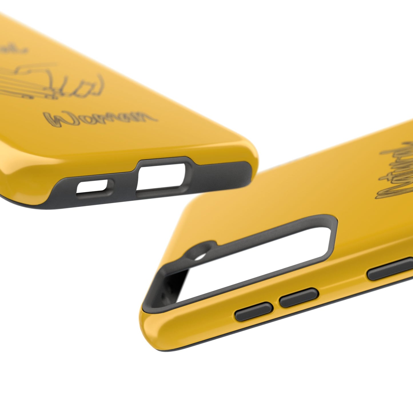 Natural Woman I Love You (BL)Tough Phone Cases YELLOW