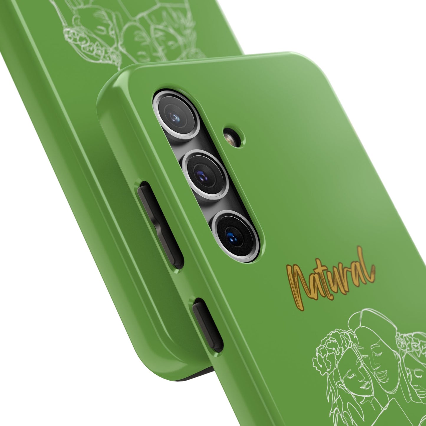 Natural Woman Me & My Girls (WL)Tough Phone Cases GREEN