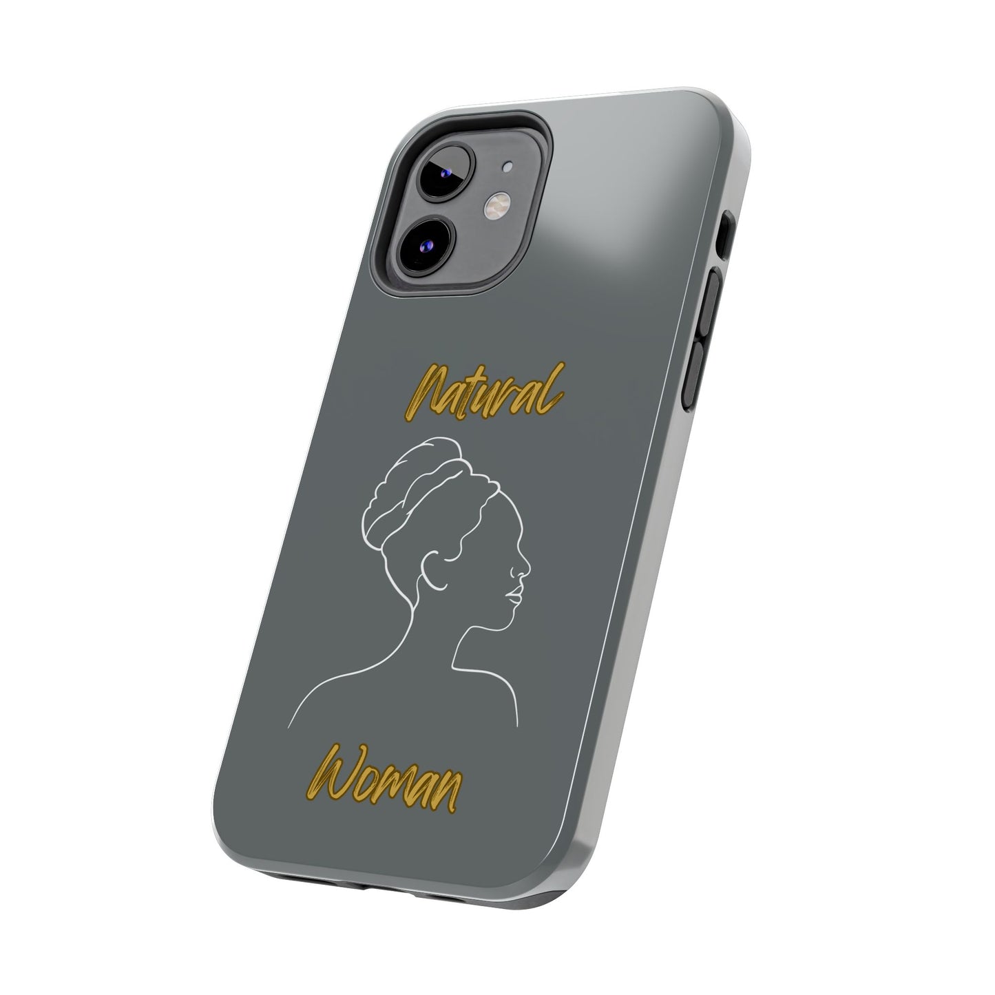 Natural Woman Mixed (WL)Tough Phone Cases DARK GREY