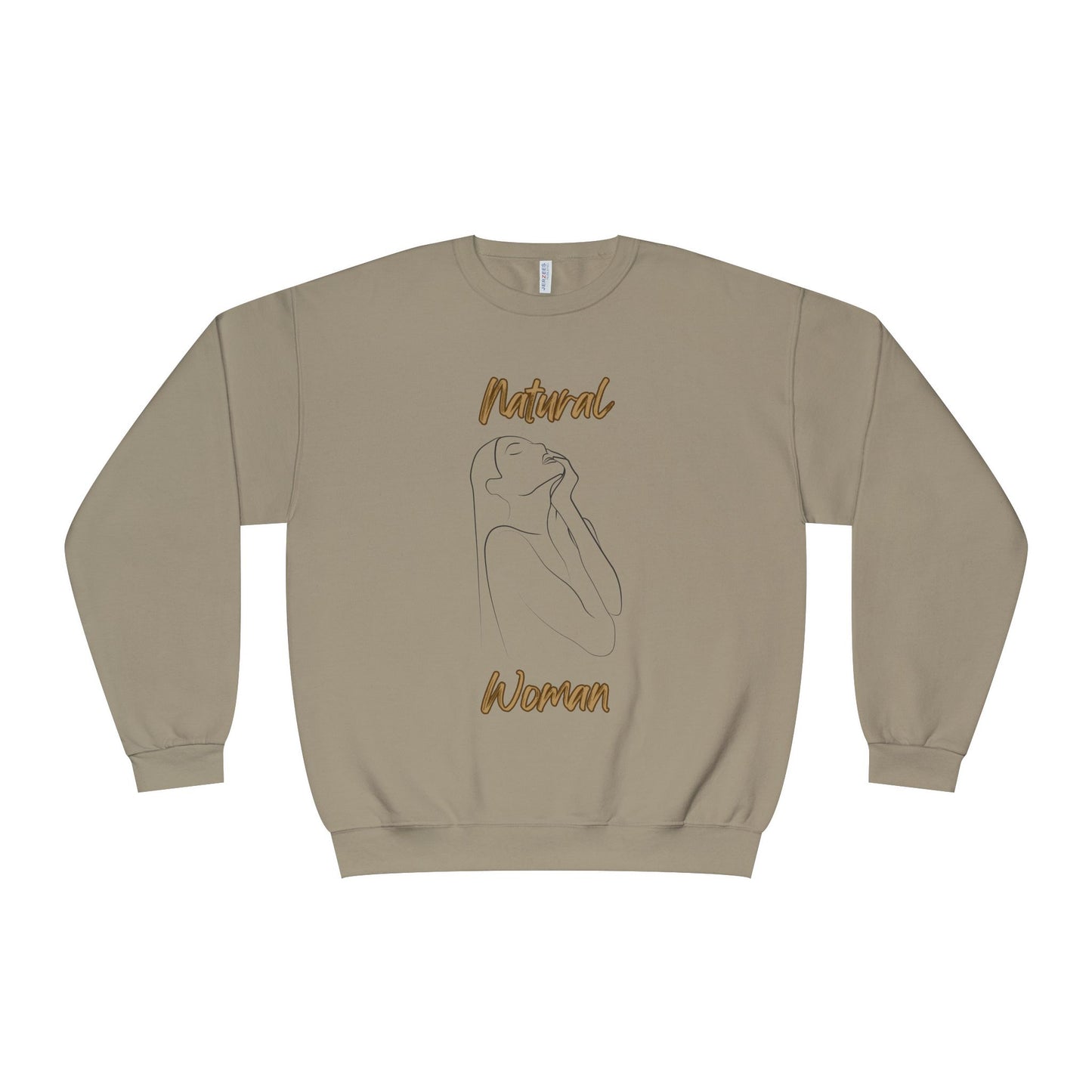 Natural Woman Thank You (BL) Crewneck Sweatshirt