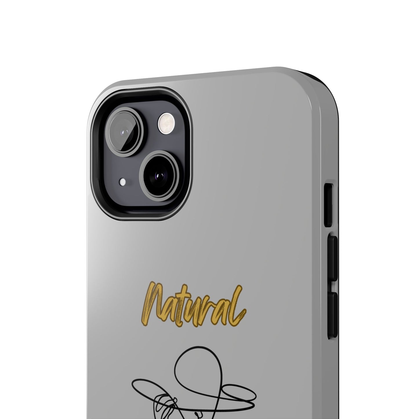 Natural Woman An Original (BL)Tough Phone Cases LIGHT GREY