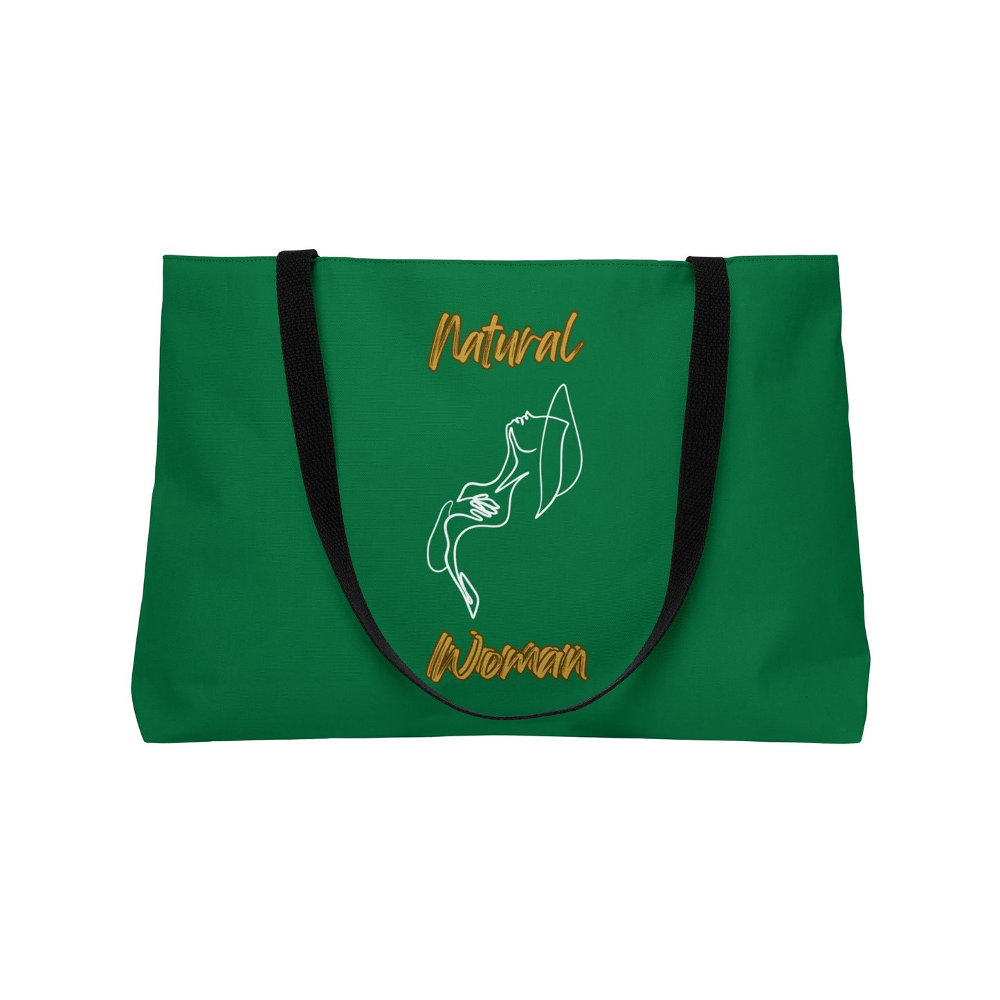 Natural Woman Free (WL) Weekender Tote Bag DARK GREEN