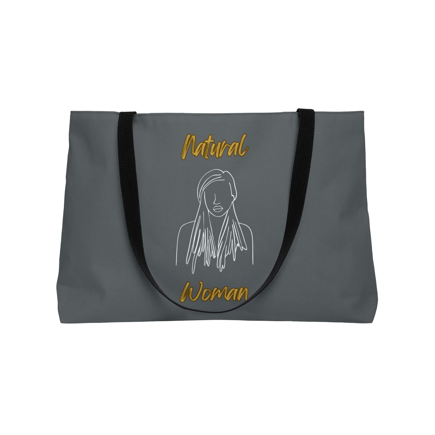 Natural Woman Content (WL) Weekender Tote Bag DARK GREY