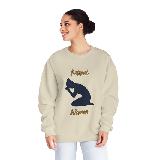 Natural Woman Pray (BL) Crewneck Sweatshirt