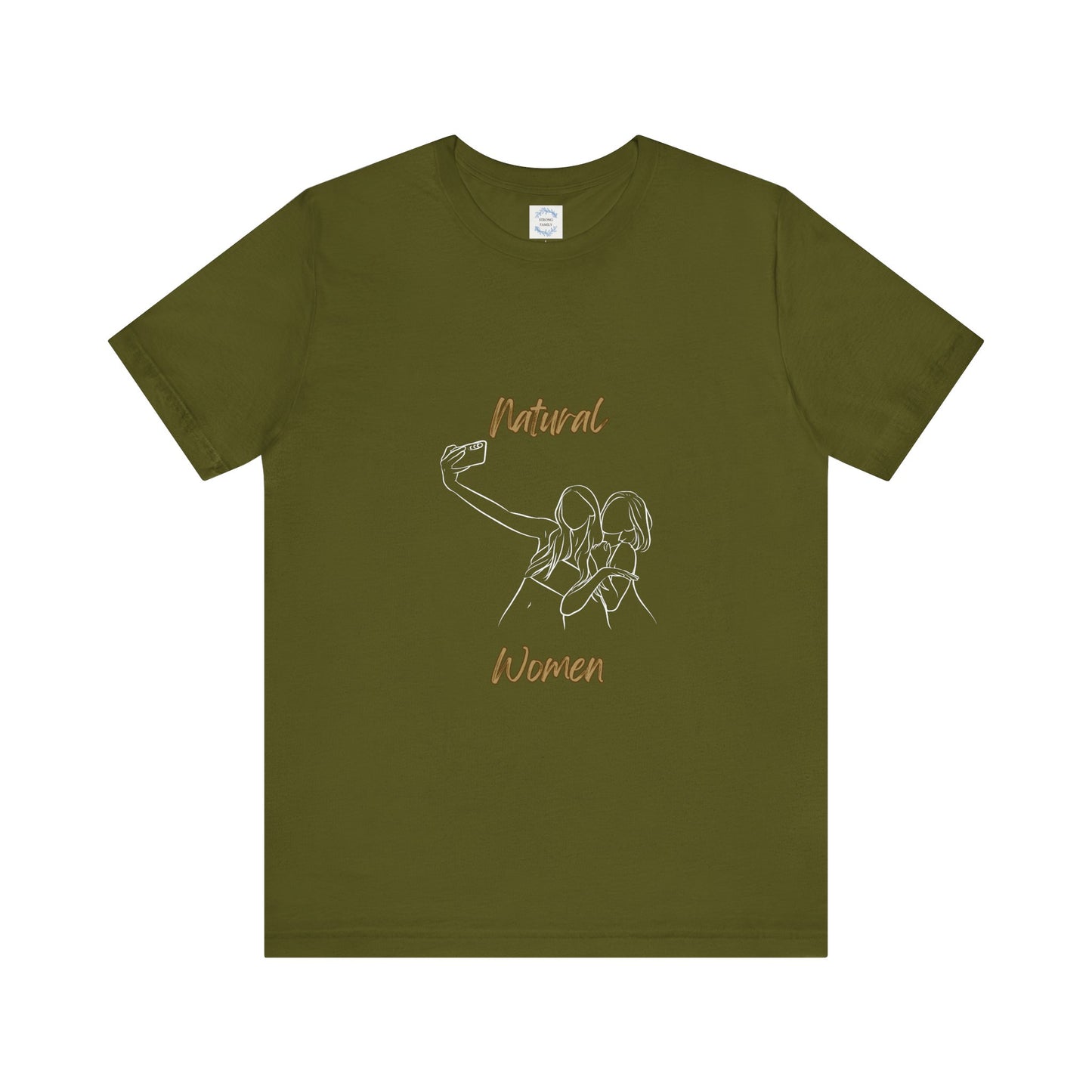 Natural Women Friends Selfie (WL) Short Sleeve T-Shirt