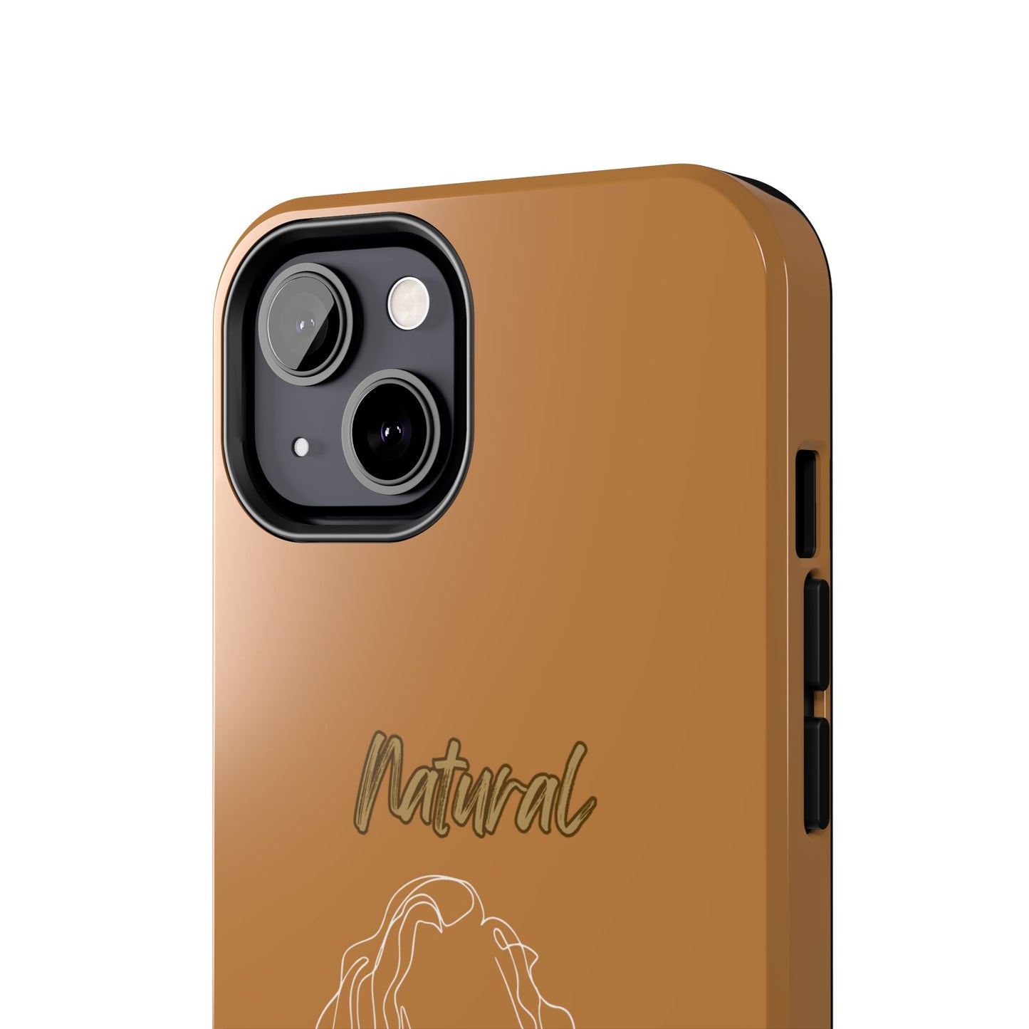 Natural Woman Relaxed (WL) Tough Phone Cases LIGHT BROWN