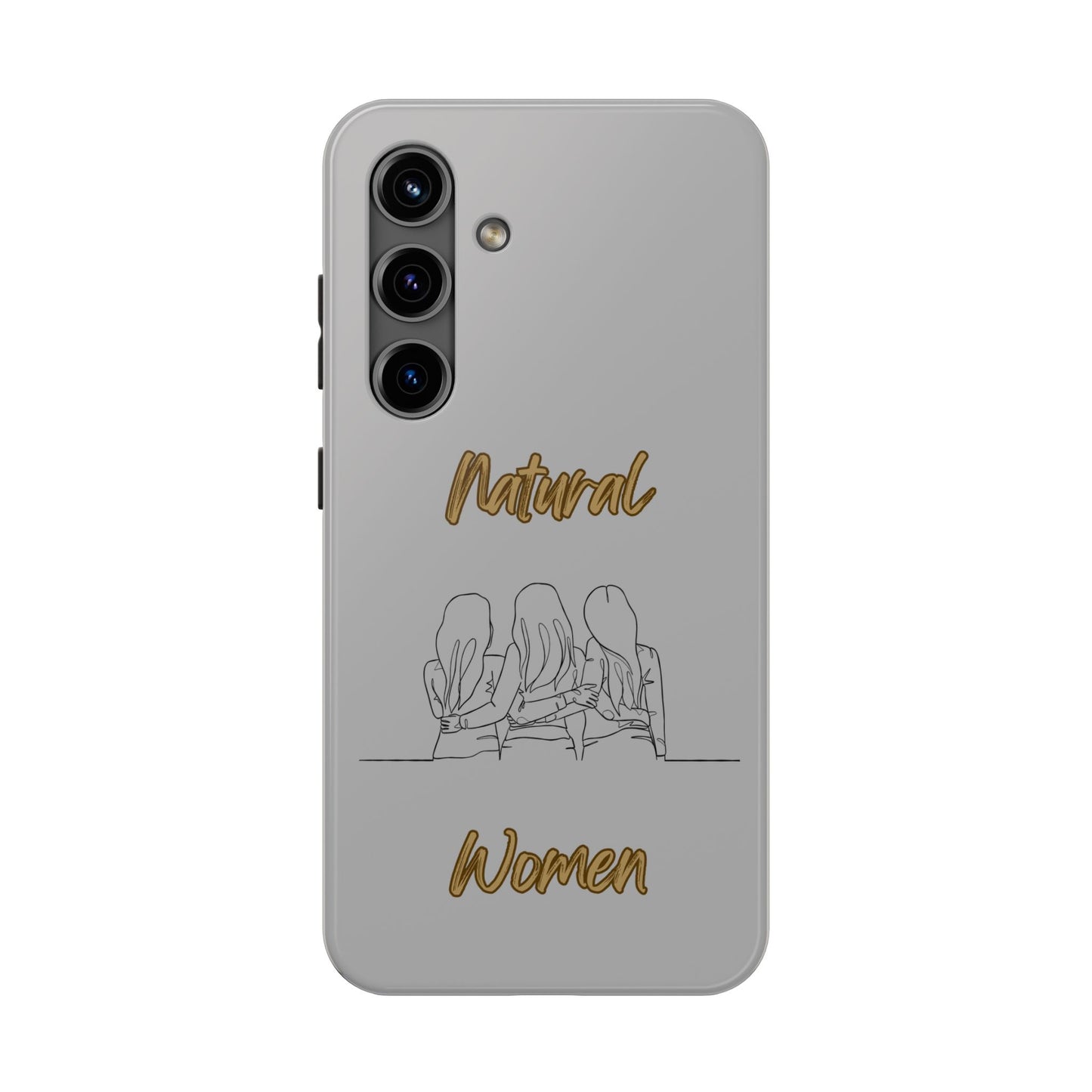 Natural Woman Loving Friends (BL)Tough Phone Cases LIGHT GREY