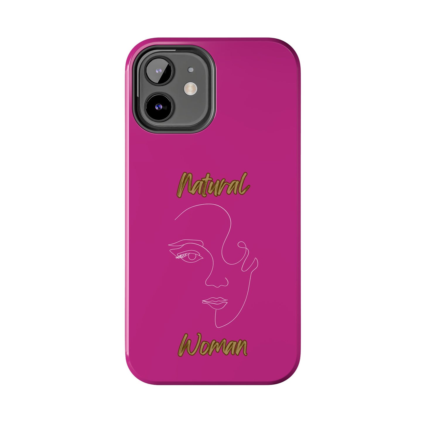 Natural Woman Looking (WL)Tough Phone Cases PINK