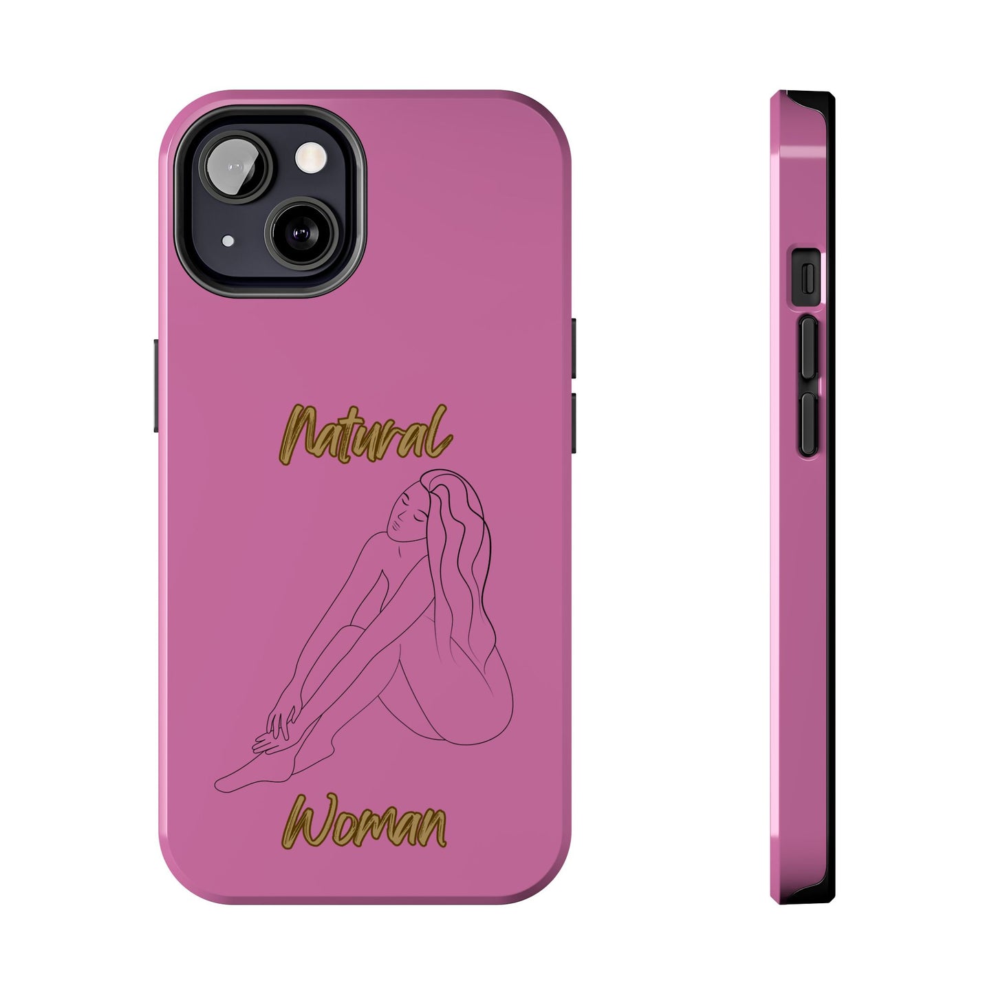 Natural Woman Beauty (BL) Tough Phone Cases LIGHT PINK