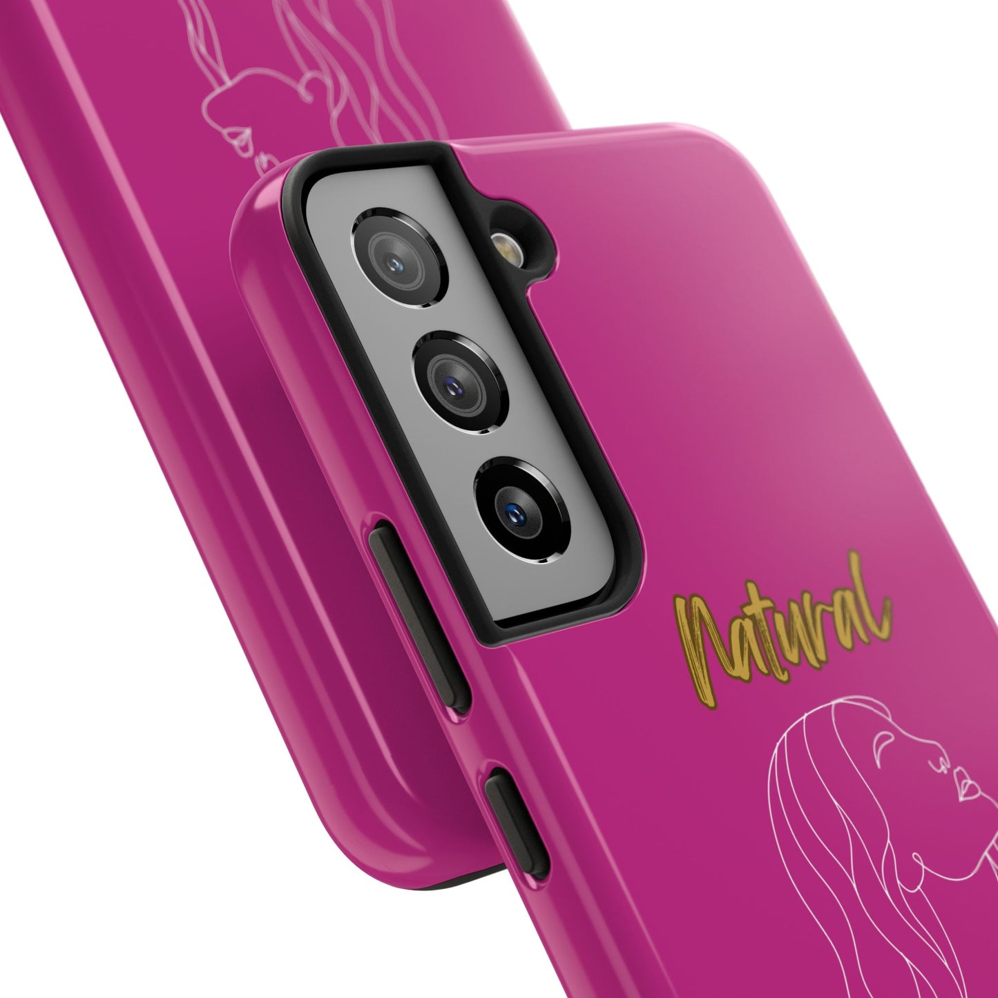 Natural Woman Breeze On Face (WL)Tough Phone Cases PINK