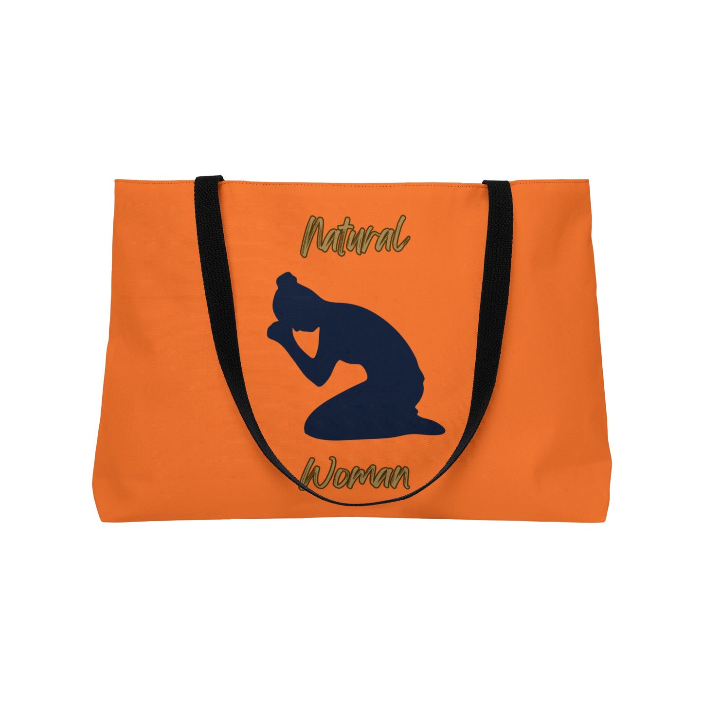 Natural Woman Pray (BL) Weekender Tote Bag CRUSTA