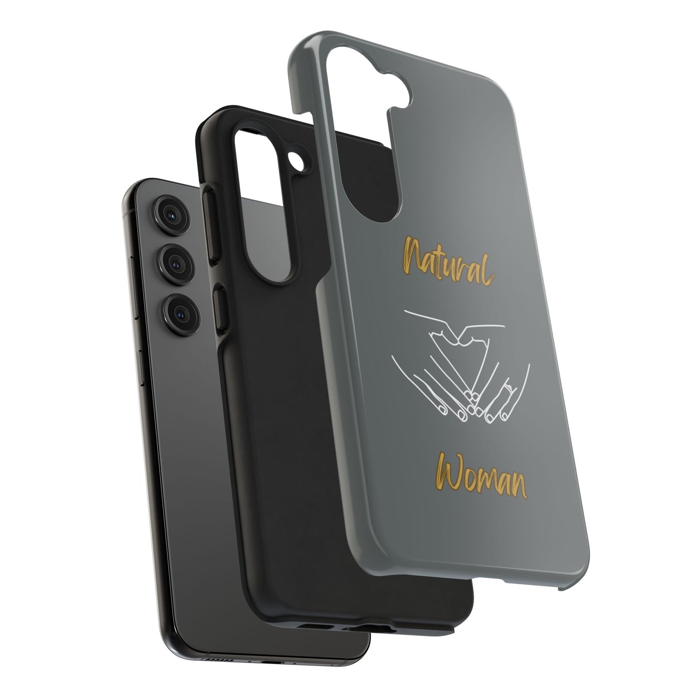 Natural Woman I Love You (WL)Tough Phone Cases DARK GREY