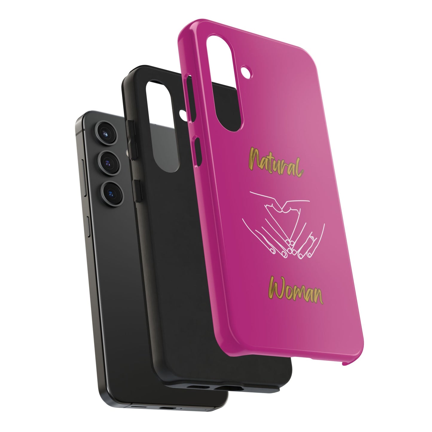 Natural Woman I Love You (WL)Tough Phone Cases PINK