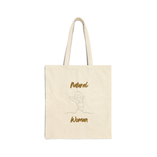 Natural Woman Sun Fun (BL) Canvas Tote Bag