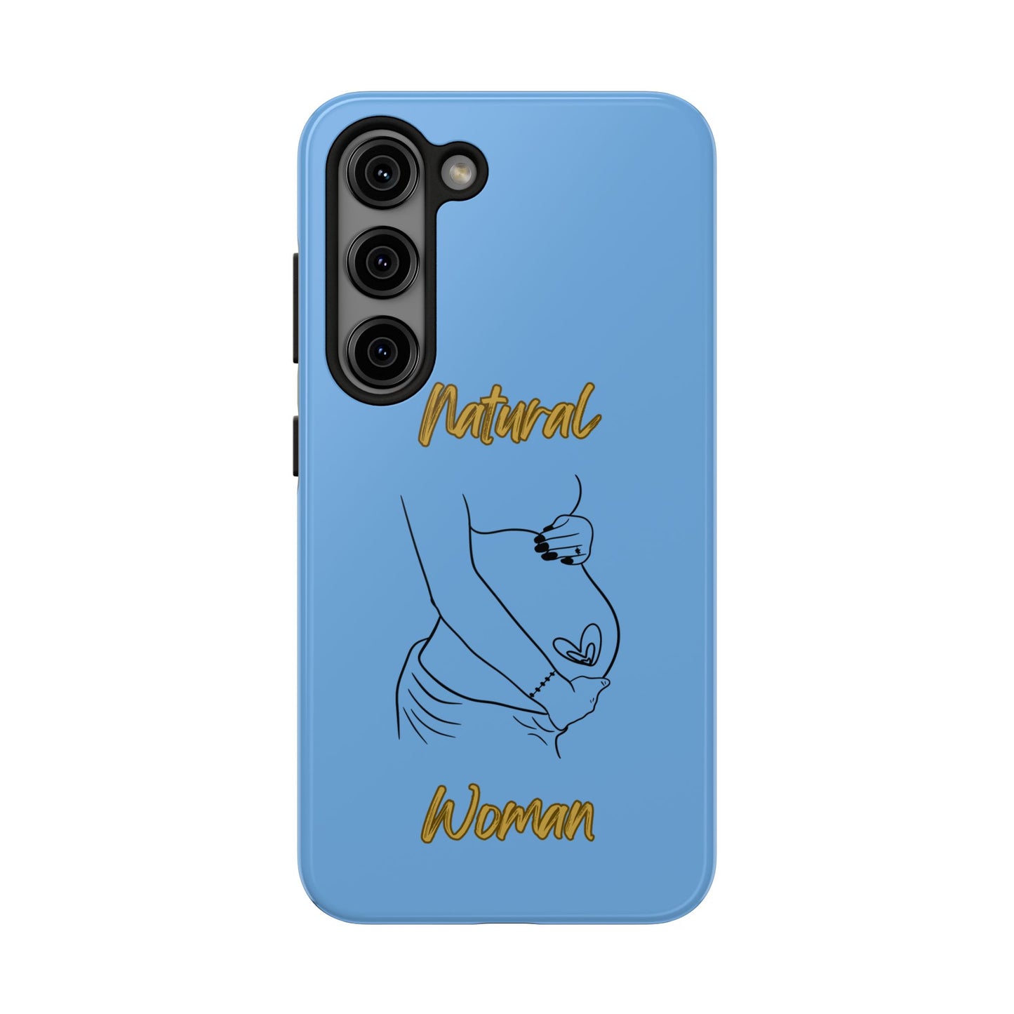 Natural Woman Loved In & Out (BL)Tough Phone Cases LIGHT BLUE