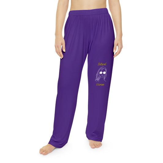 Natural Woman Shades (BL) Women's Pajama Pants PURPLE