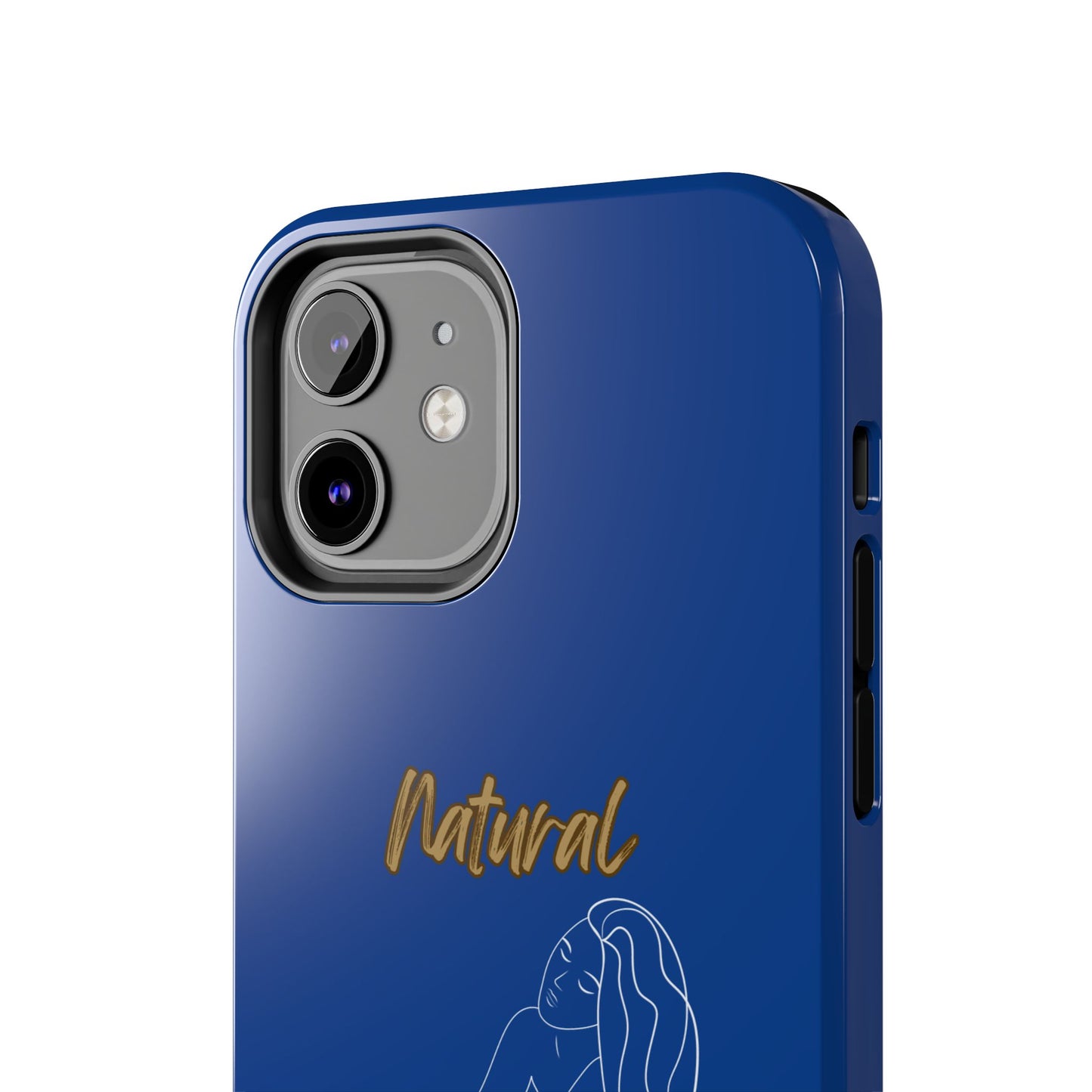Natural Woman Beauty (WL) Tough Phone Cases DARK BLUE