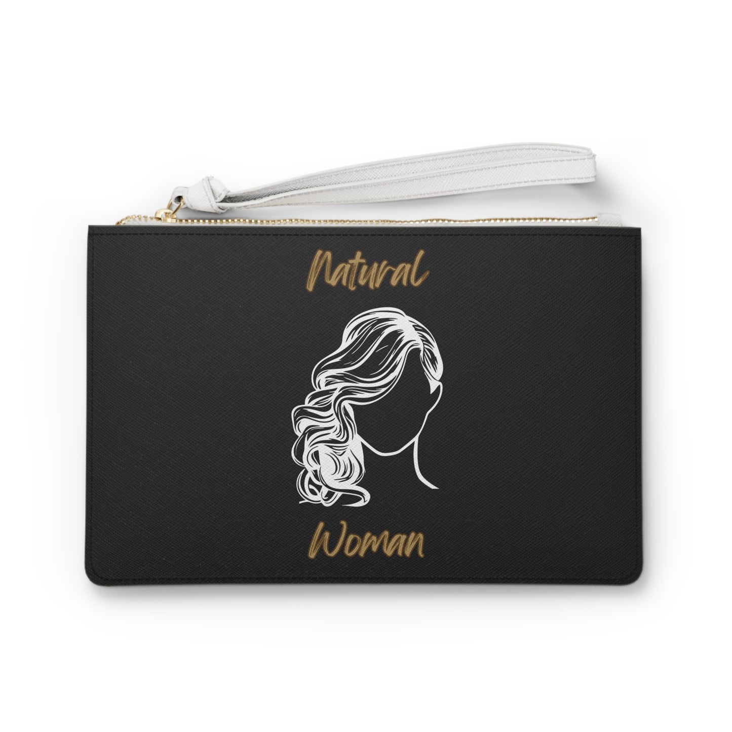 Natural Woman Long Curl (WL) Clutch Bag BLACK