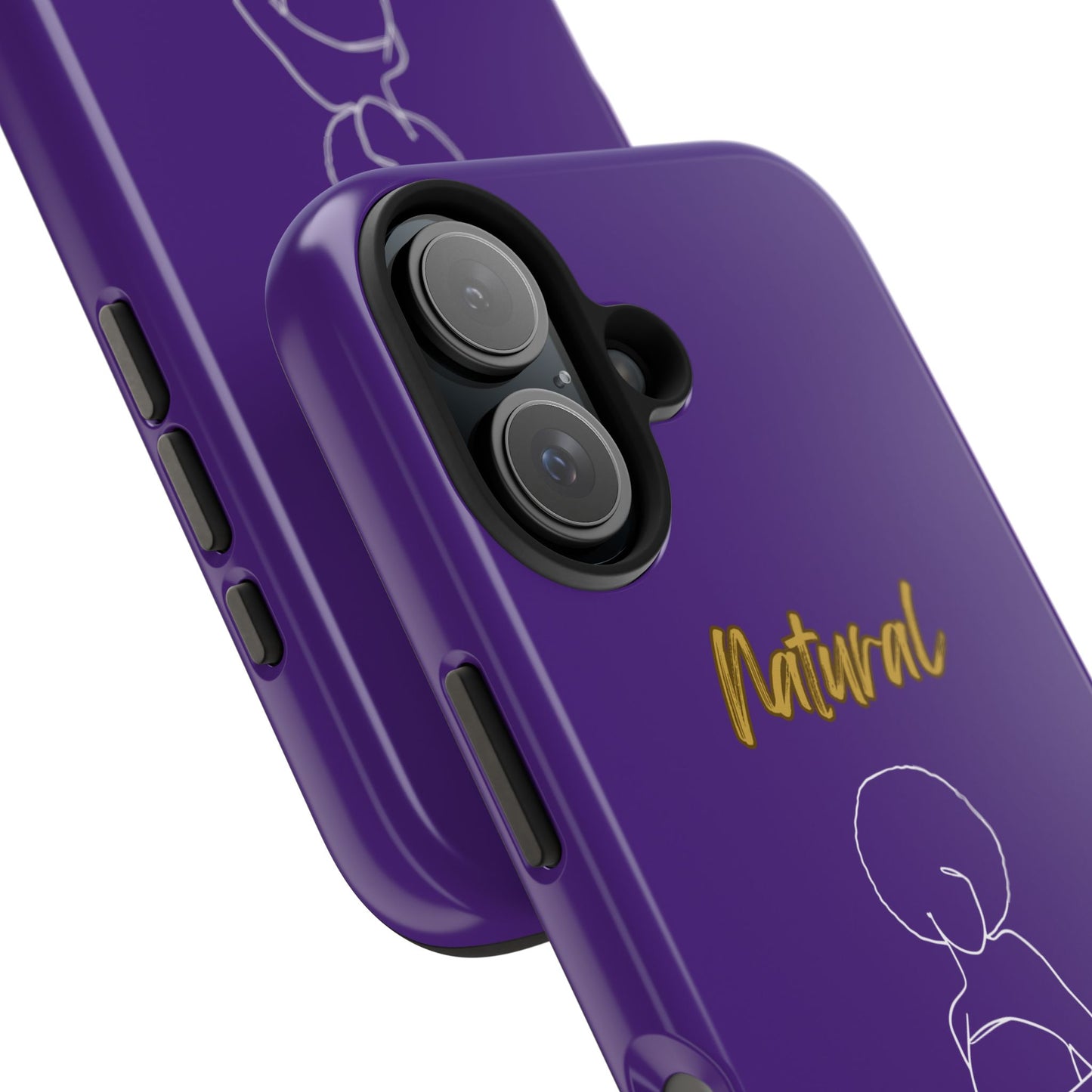 Natural Woman Sho Nuff (WL)Tough Phone Cases  PURPLE