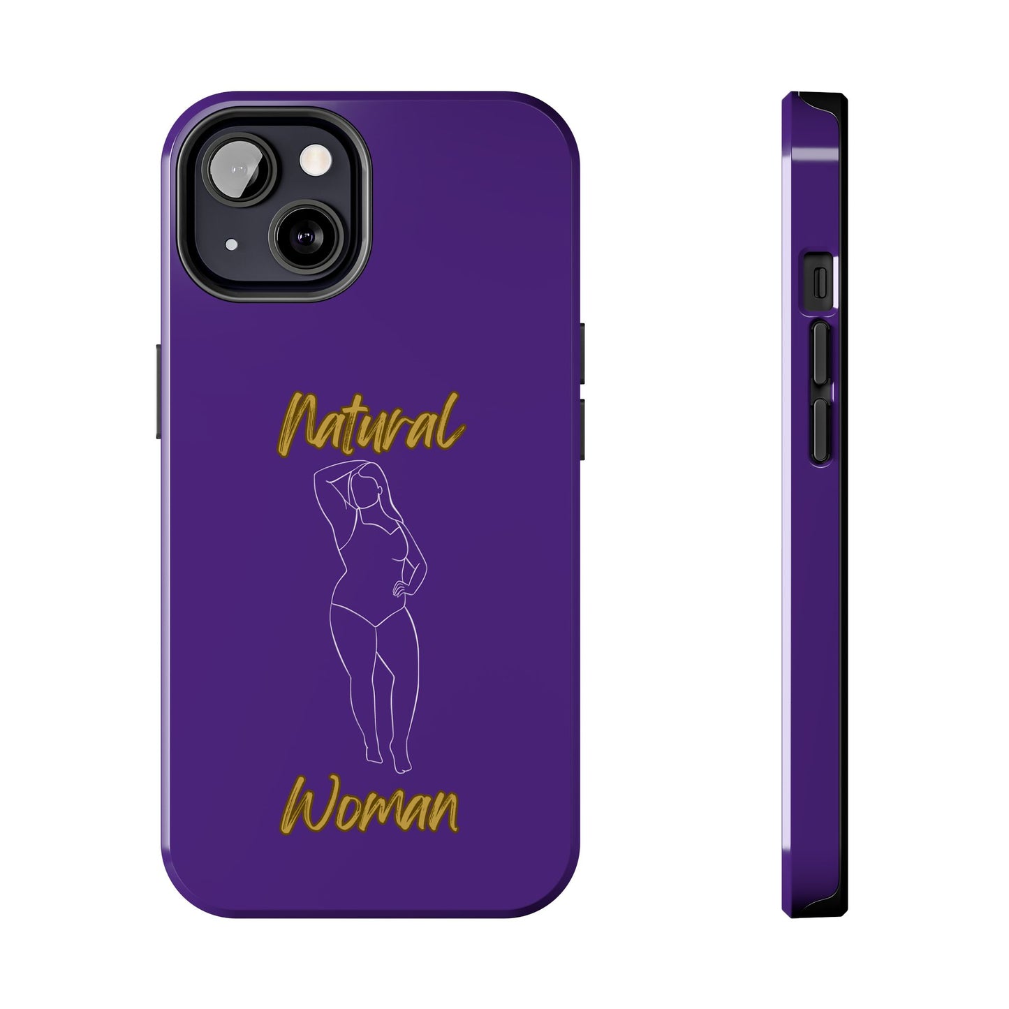 Natural Woman Looking Good (WL)Tough Phone Cases PURPLE