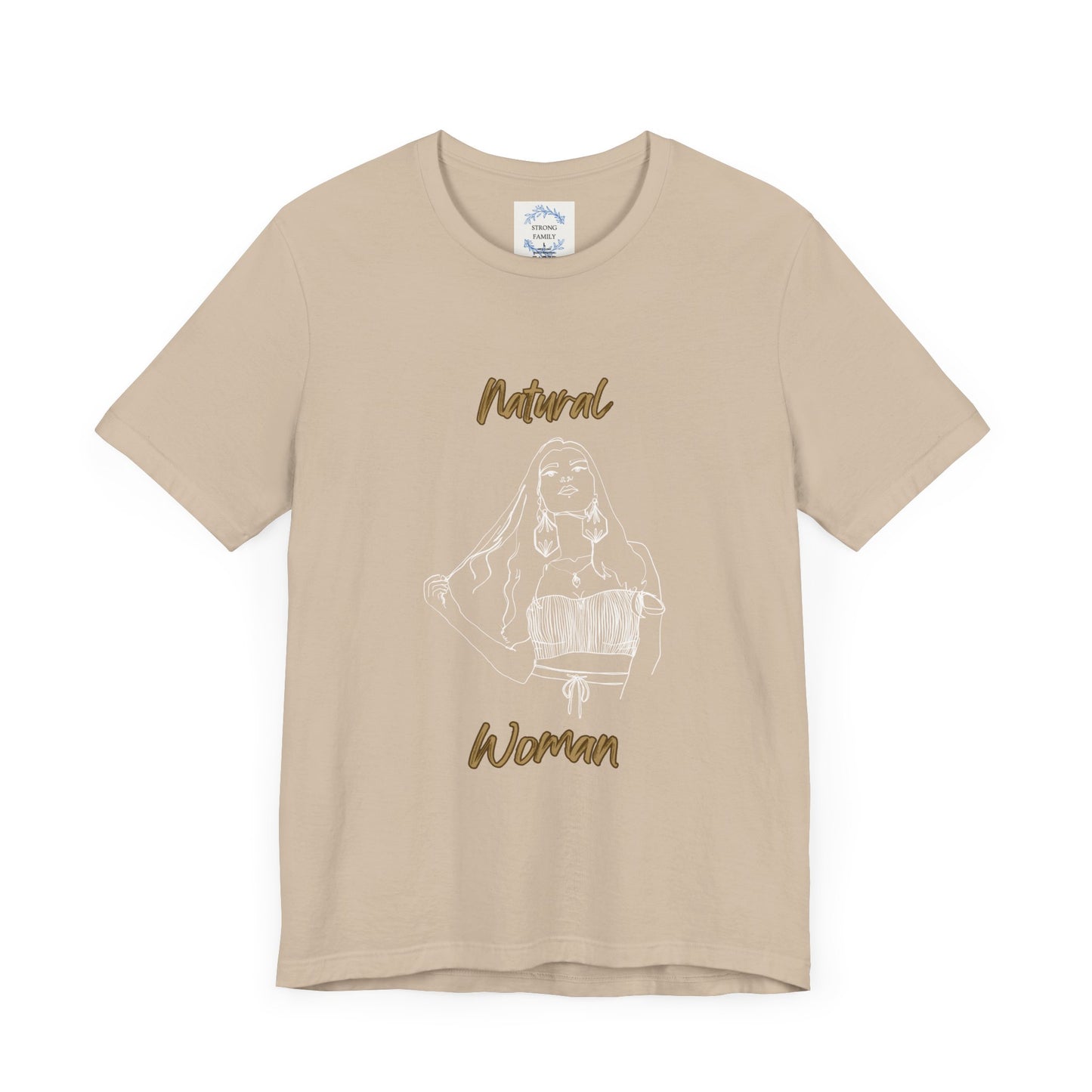 Natural Woman Thinking (WL) Short Sleeve T-Shirt EXPRESS DELIVERY