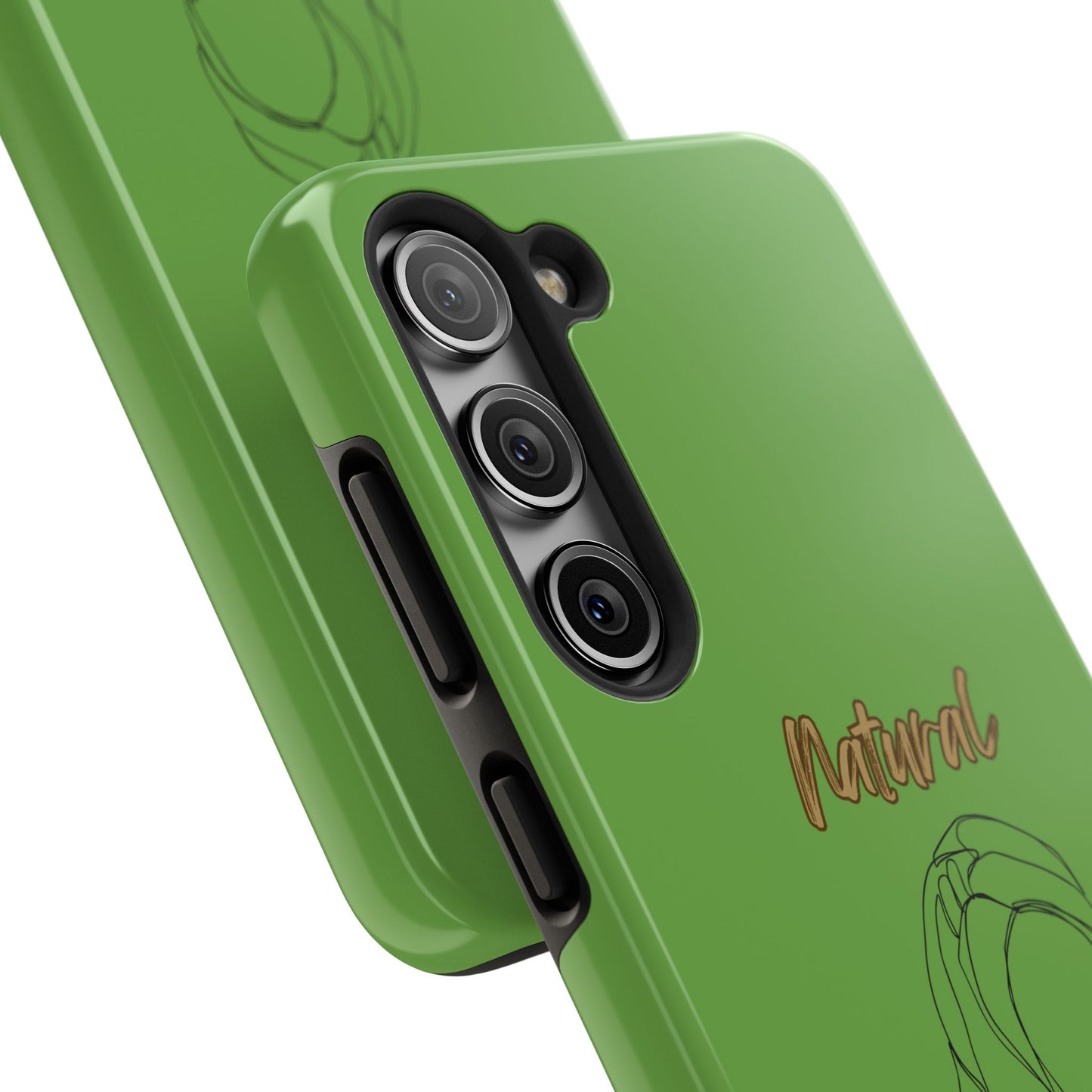 Natural Woman Towel Wrapped (BL)Tough Phone Cases GREEN
