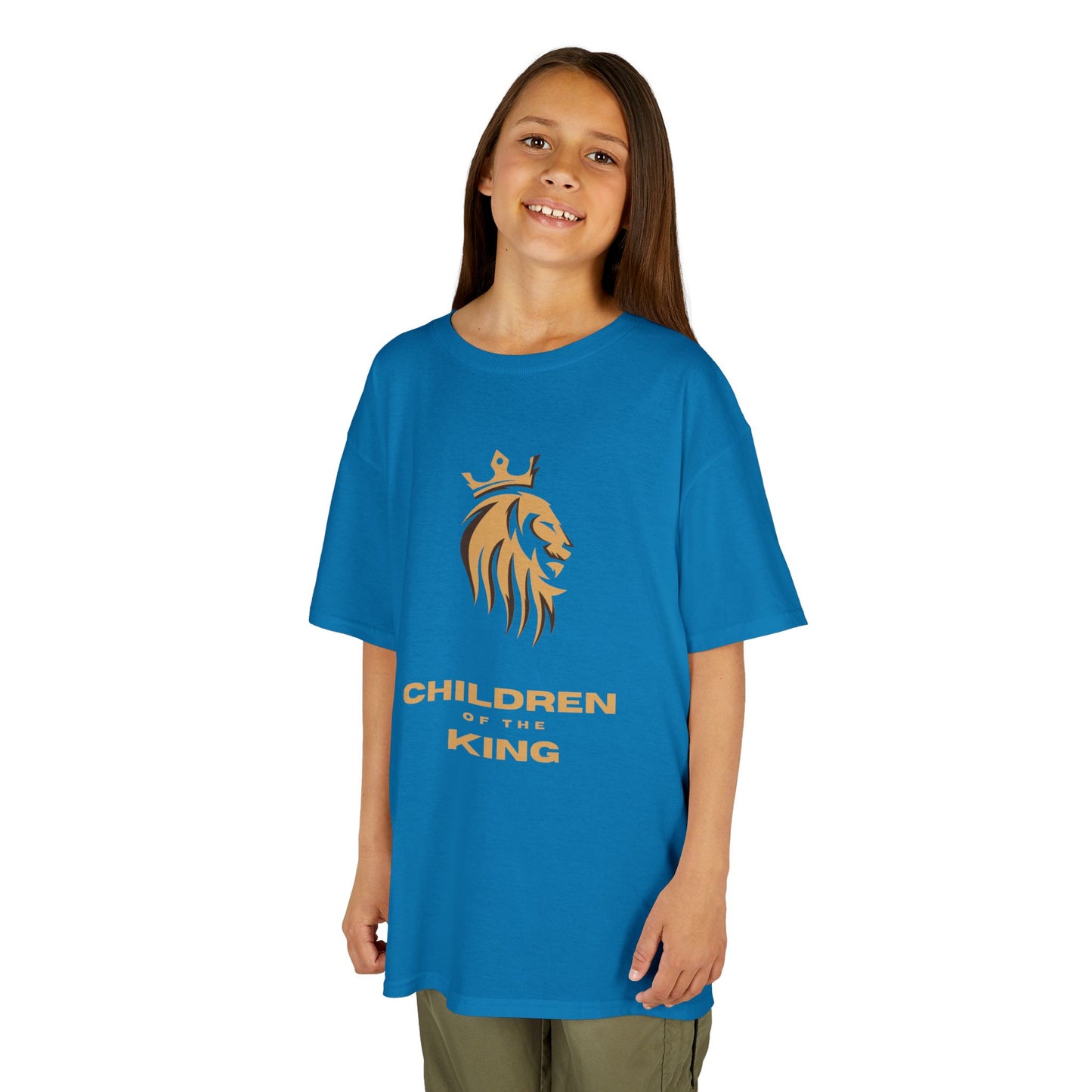 Children of the King Inspirational Kids Cotton T-Shirt (BRL)