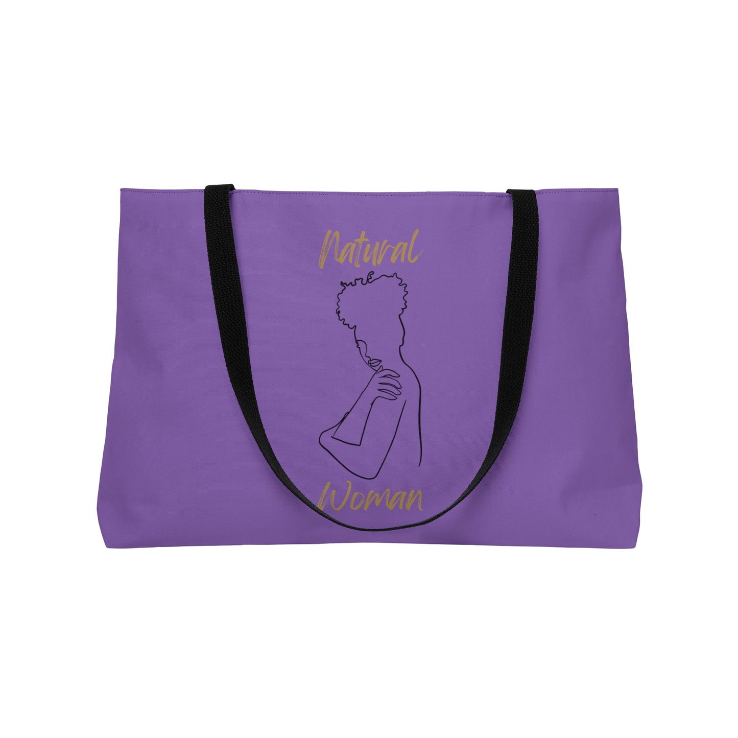 Natural Woman Sassy (BL) Weekender Tote Bag LIGHT PURPLE