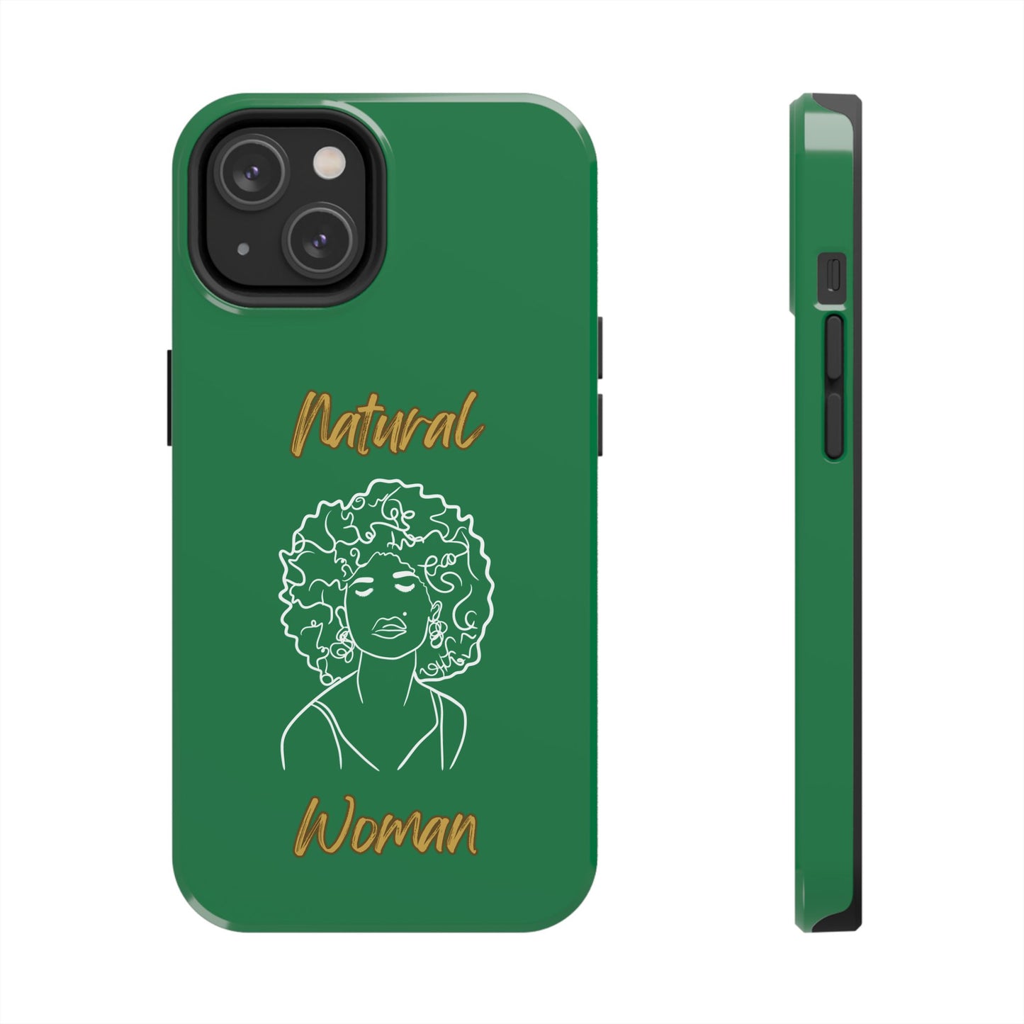 Natural Woman All About Me (WL)Tough Phone Cases DARK GREEN