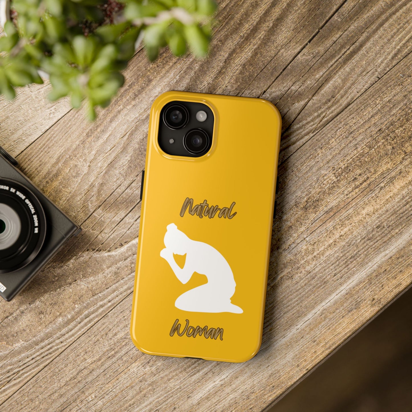 Natural Woman Pray (WL) Tough Phone Cases YELLOW