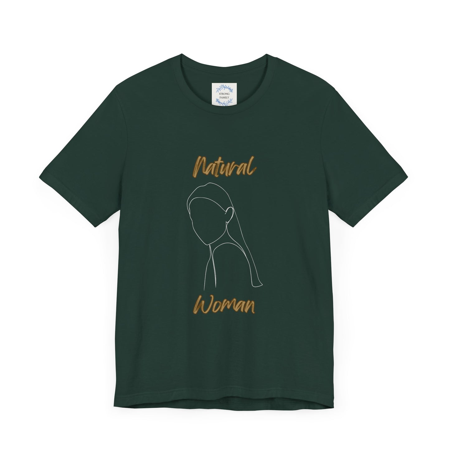 Natural Woman Tilted Look (WL) Short Sleeve T-Shirt EXPRESS DELIVERY