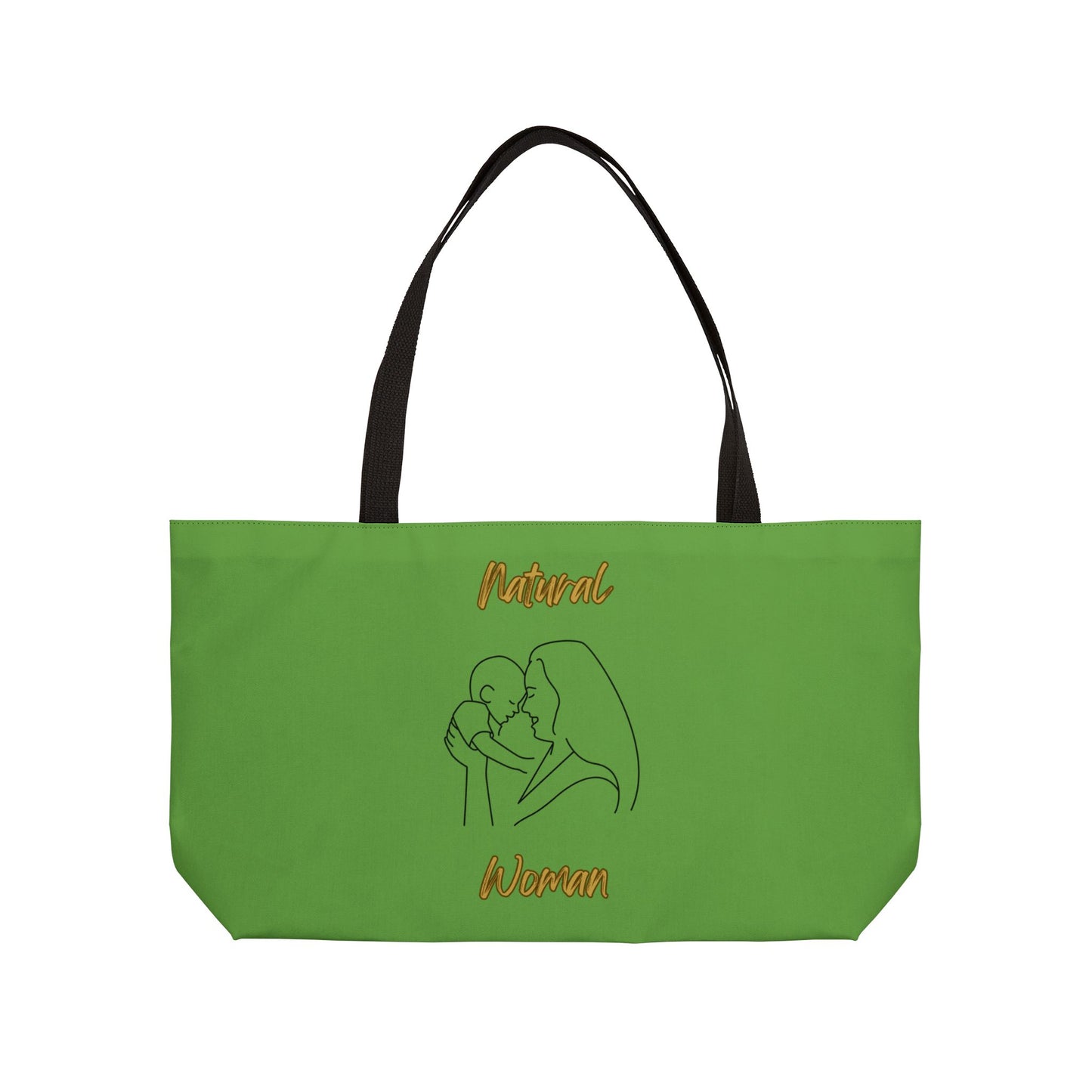 Natural Woman Joy (BL) Weekender Tote Bag GREEN