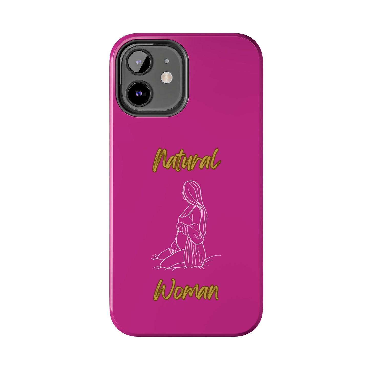 Natural Woman Expecting (WL)Tough Phone Cases PINK