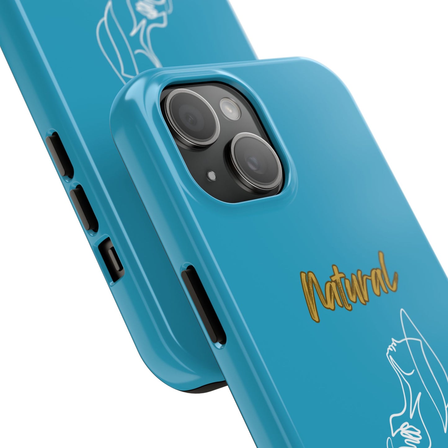 Natural Woman Free (WL)Tough Phone Cases TURQUOISE